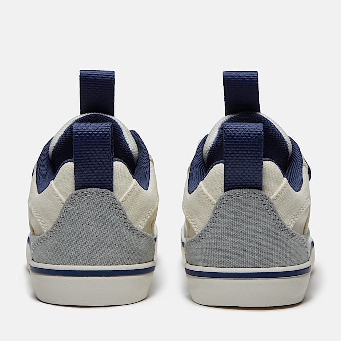 Youth Stone Jump HookandLoop Sneaker TBL Natural Canvas ALT5