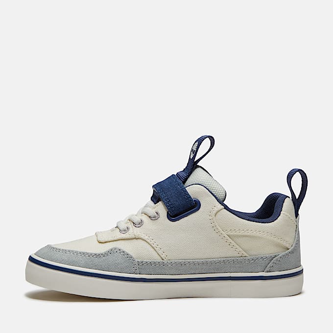 Youth Stone Jump HookandLoop Sneaker TBL Natural Canvas ALT6