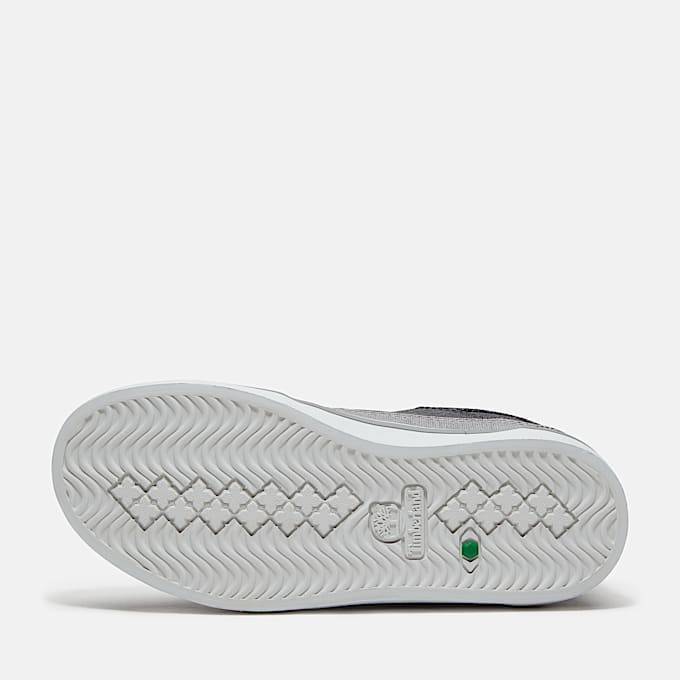 Youth Stone Jump HookandLoop Sneaker TBL Dark Grey Canvas ALT3