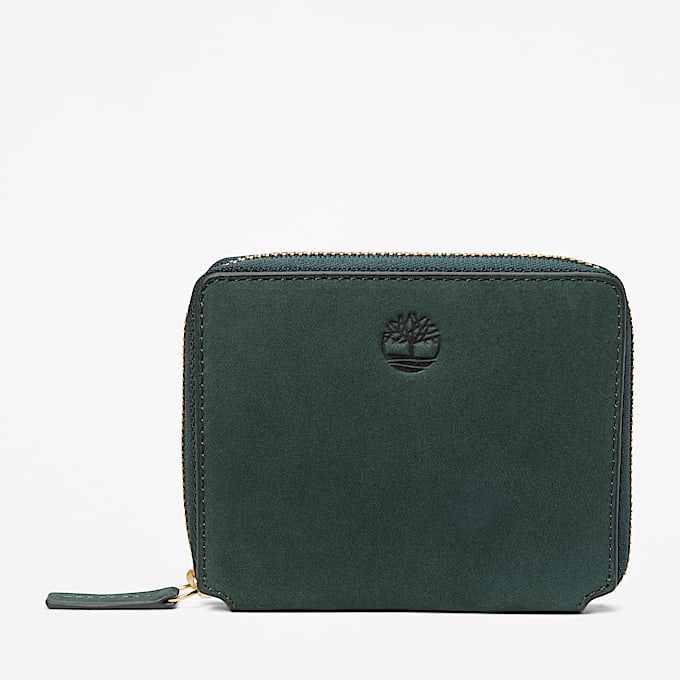 Tuckerman Zip Wallet with Coin Pocket TBL Darkest Green HERO