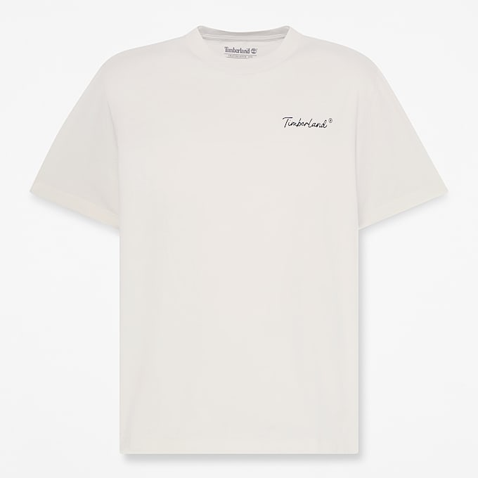 Playera Grfica para hombre New Hampshire Heritage TBL Blanco vintage HERO