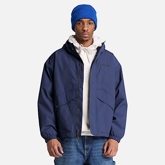 Mens Weatherline Waterproof Shell Jacket TBL Dark Navy ALT1