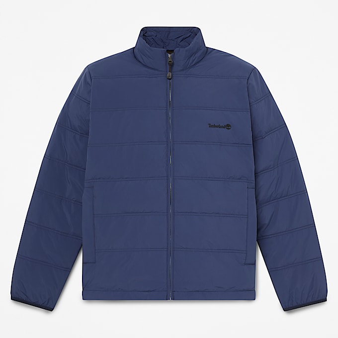 Mens Axis Peak Water Repellent Puffer Jacket TBL Dark Navy HERO