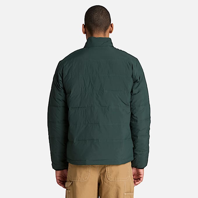 Mens Axis Peak Water Repellent Puffer Jacket TBL Dark Teal ALT8