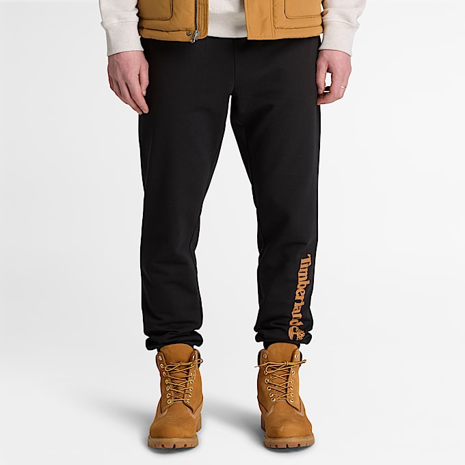 Mens Northwood Linear Logo Sweatpant TBL Black ALT1