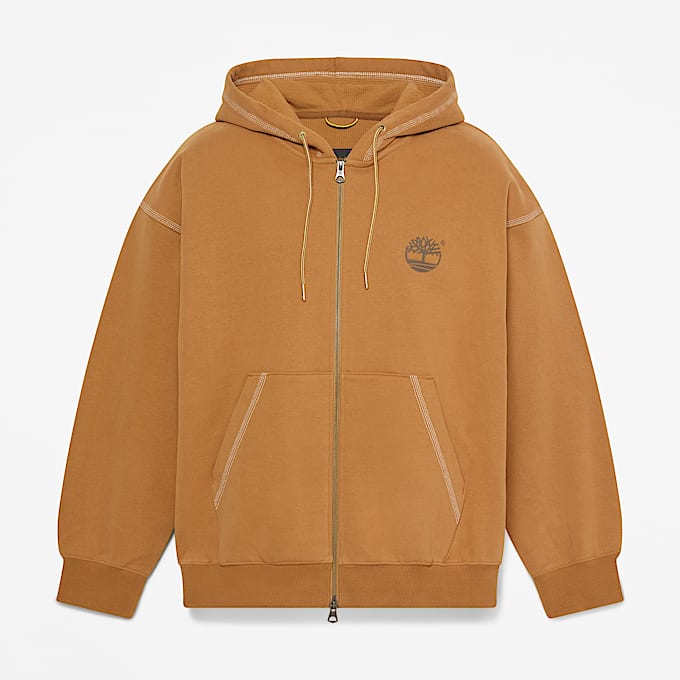 Mens Iconic FullZip Hoodie TBL Wheat HERO