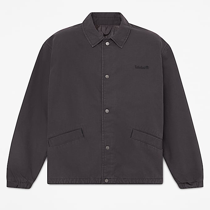 Mens Strafford Canvas Jacket TBL Vintage Black HERO