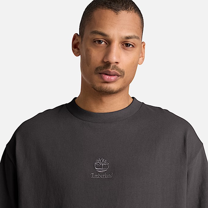 Mens Shorewood Heavyweight ShortSleeve TShirt TBL Vintage Black ALT3