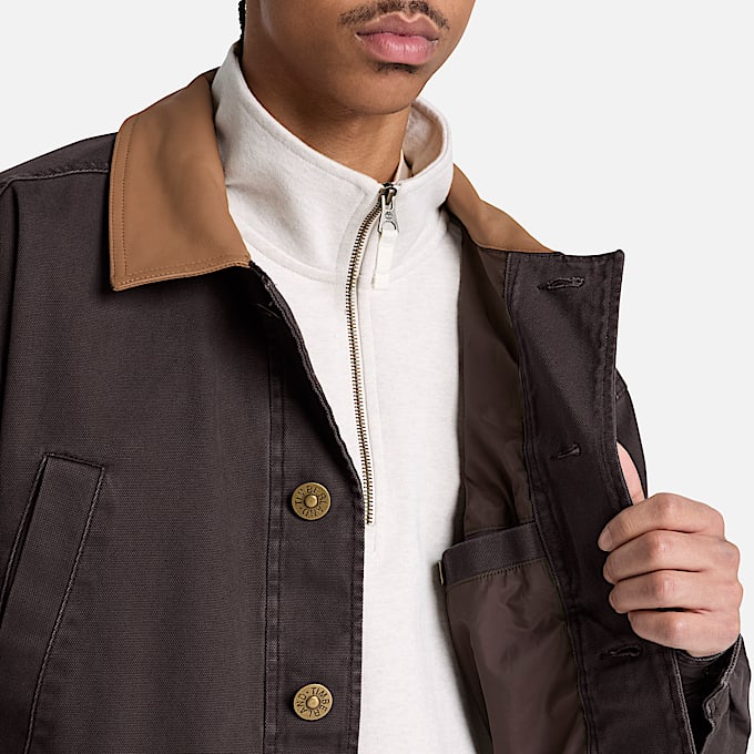 Mens Wenham Field Coat TBL Vintage Black ALT3
