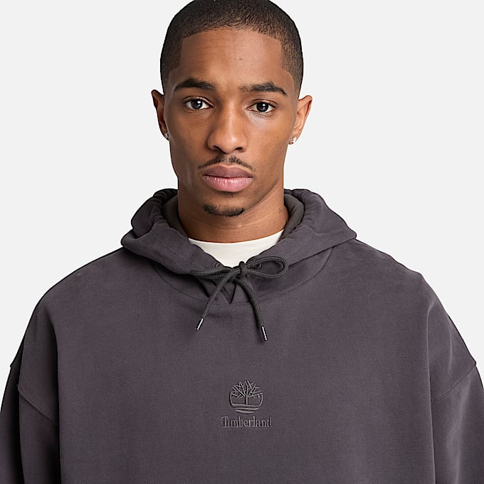 Mens Shorewood Heavyweight Core Hoodie TBL Vintage Black ALT3