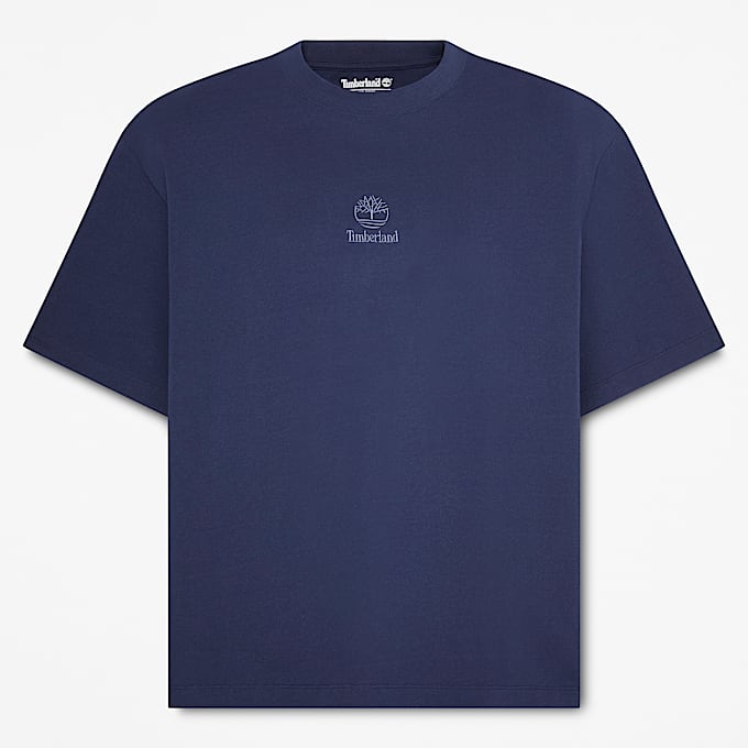 Mens Shorewood Heavyweight ShortSleeve TShirt TBL Dark Navy HERO
