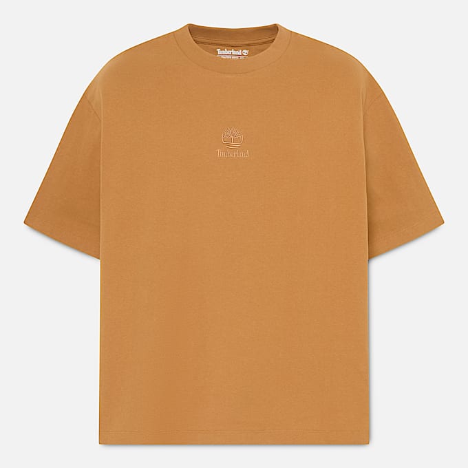 Mens Shorewood Heavyweight ShortSleeve TShirt TBL Wheat HERO