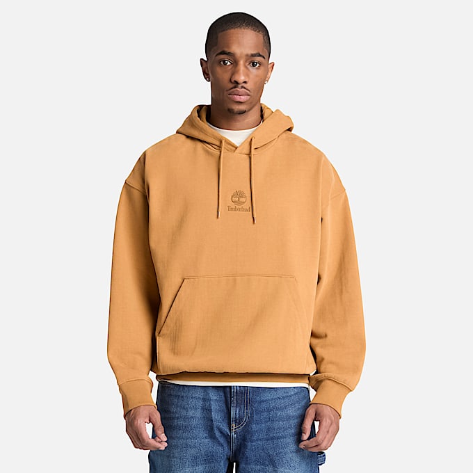 Mens Shorewood Heavyweight Core Hoodie TBL Wheat ALT1