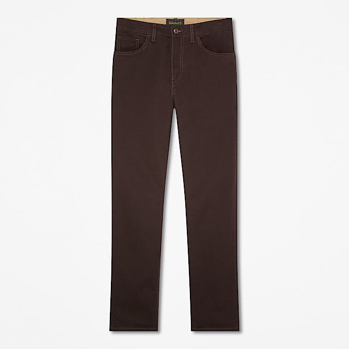 Mens Sandown Cavalry Twill Pant TBL Dark Brown HERO