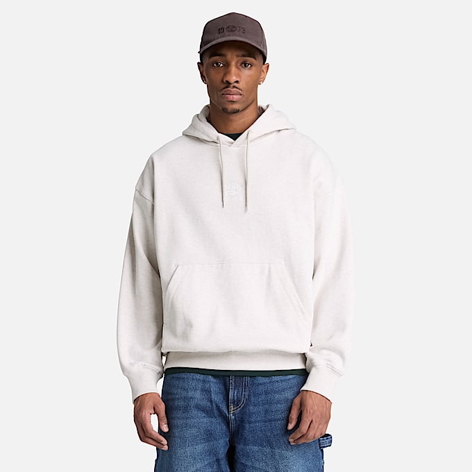 Mens Shorewood Heavyweight Core Hoodie TBL Light Oatmeal Heather ALT1
