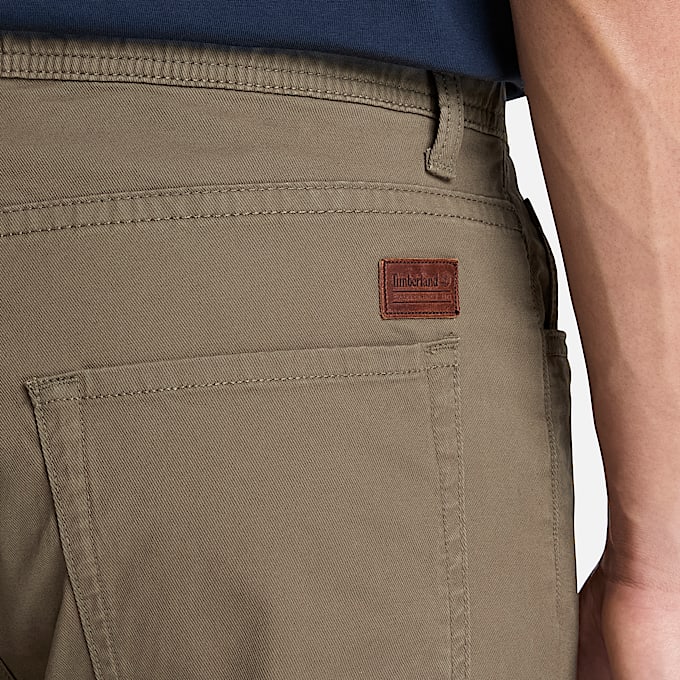 Mens Sandown Cavalry Twill Pant TBL Dark Olive ALT3