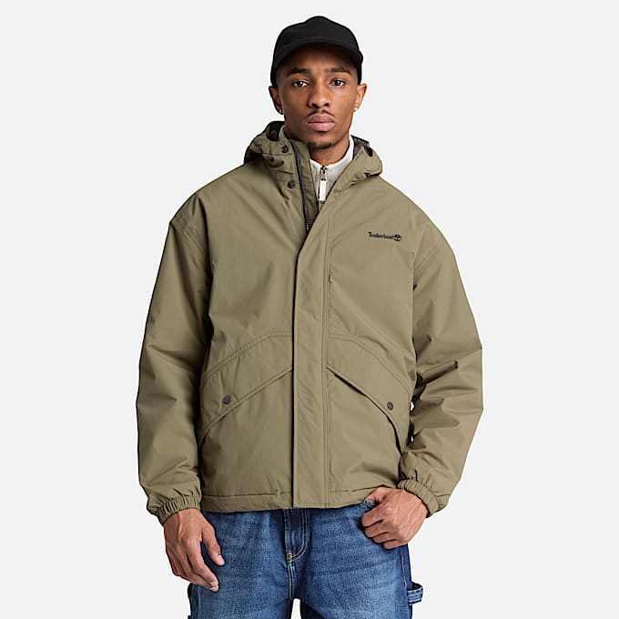 Mens Weatherline Waterproof Insulated Jacket TBL Dark Olive ALT1