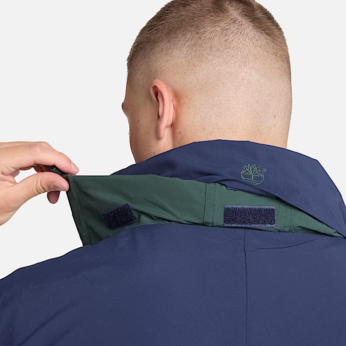 Timberland x BEAMS Nylon Zip Up Convertible Jacket TBL Dark Navy ALT6