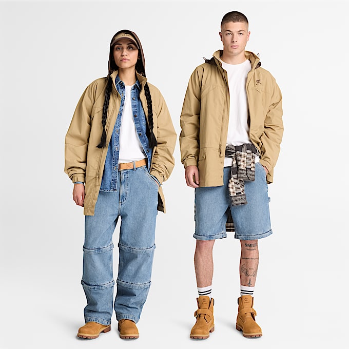 Timberland x BEAMS Cotton Print TShirt TBL White ALT1