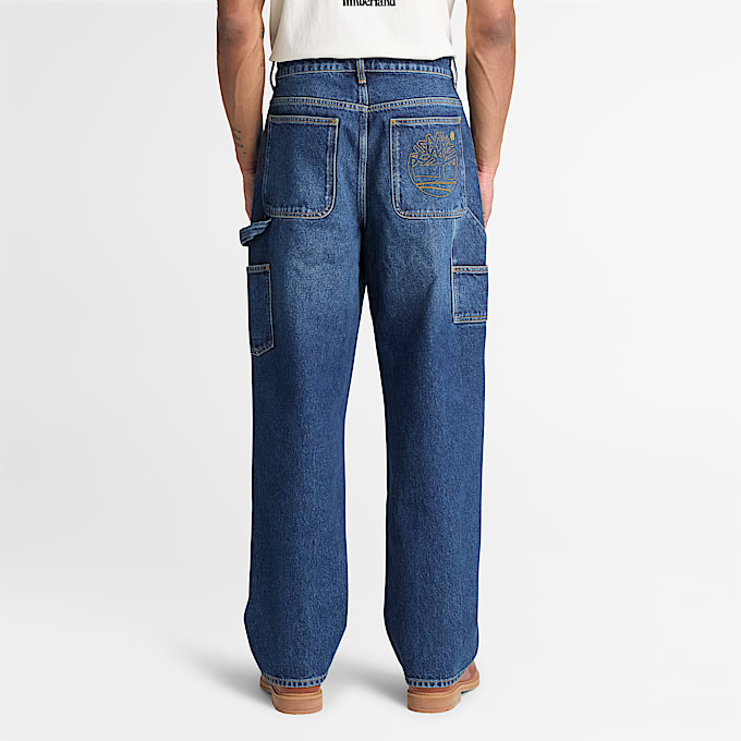 Mens Carpenter Denim Pant TBL Midnight Sky Wash ALT8