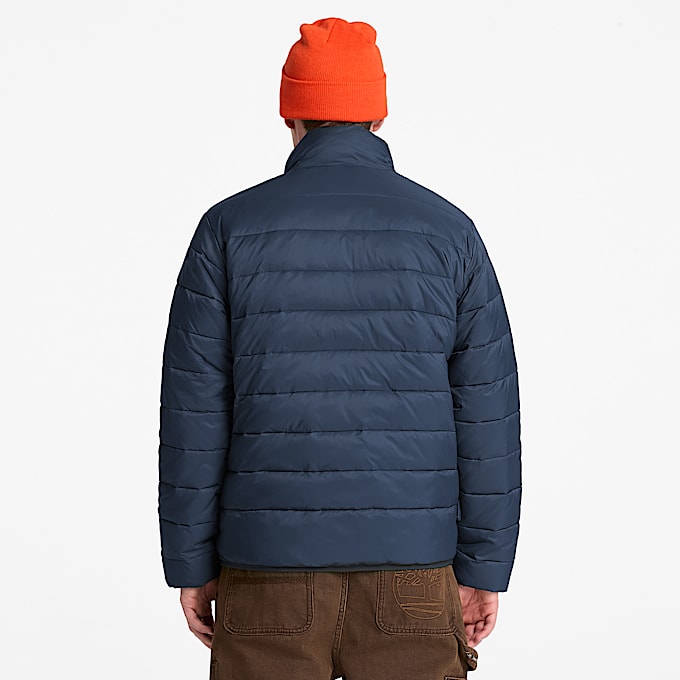 Mens Lightweight Puffer Jacket TBL Dark Sapphire ALT8