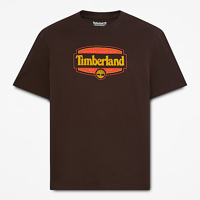 Mens Heritage Seal ShortSleeve TShirt TBL Dark Brown HERO