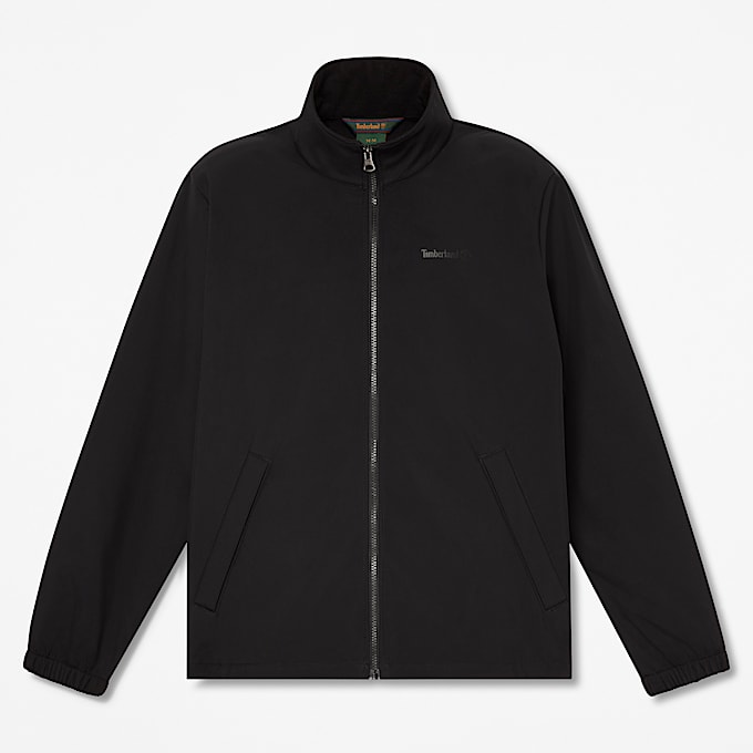 Mens Windproof FullZip Softshell Jacket TBL Black HERO