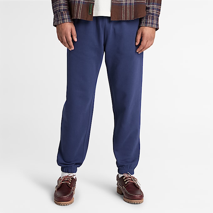 Mens Exeter River Tree Logo Sweatpant TBL Dark Navy ALT1