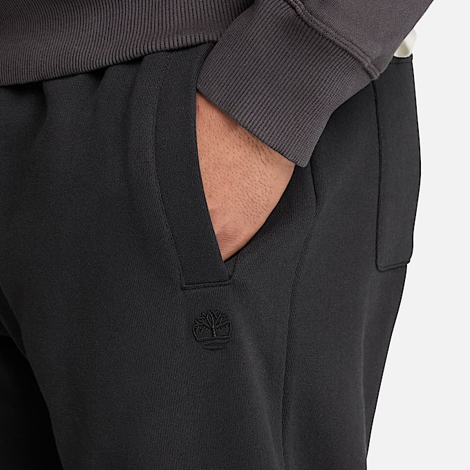 Mens Exeter River Tree Logo Sweatpant TBL Black ALT3