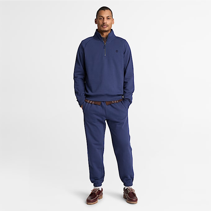 Mens Exeter River Tree Logo Sweatpant TBL Dark Navy ALT2