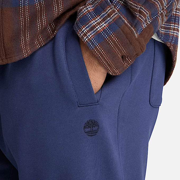 Mens Exeter River Tree Logo Sweatpant TBL Dark Navy ALT3