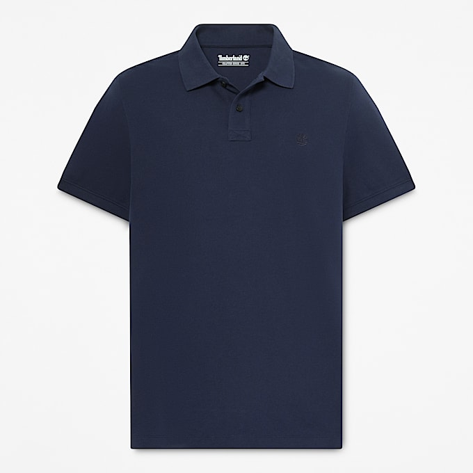 Mens Oyster River Regular ShortSleeve Polo TBL Dark Sapphire HERO