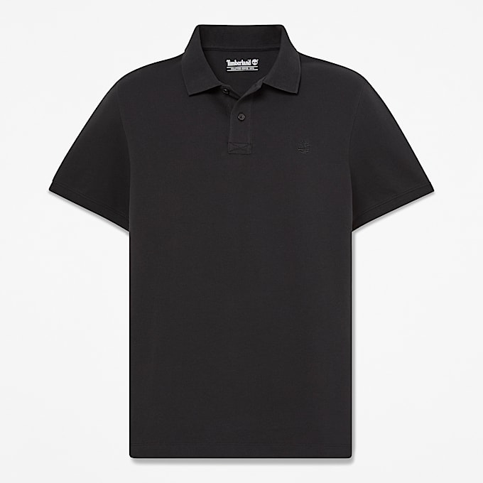 Polo Oyster River pour hommes TBL Noir HERO