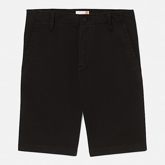 Mens Topsfield Twill Chino Short TBL Black HERO