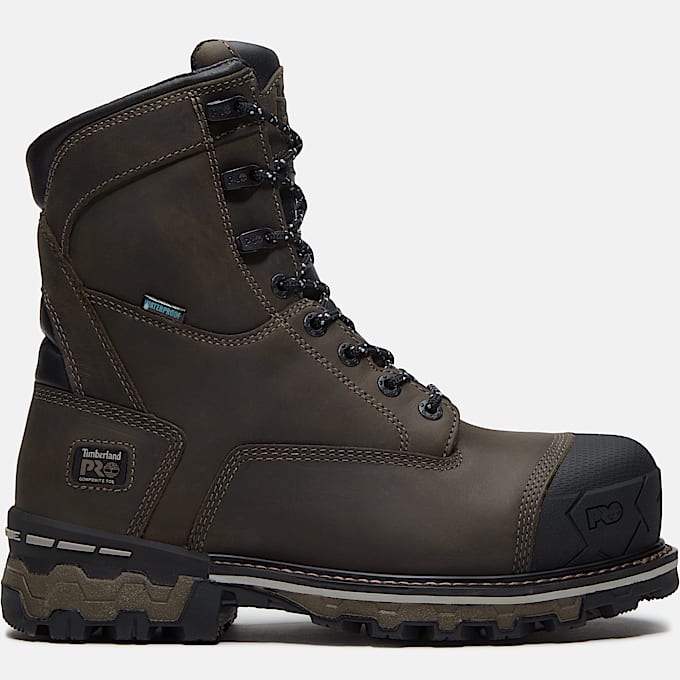 Mens Boondock CSA 8 CompositeToe Waterproof Insulated Work Boot TBL Dark Grey HERO