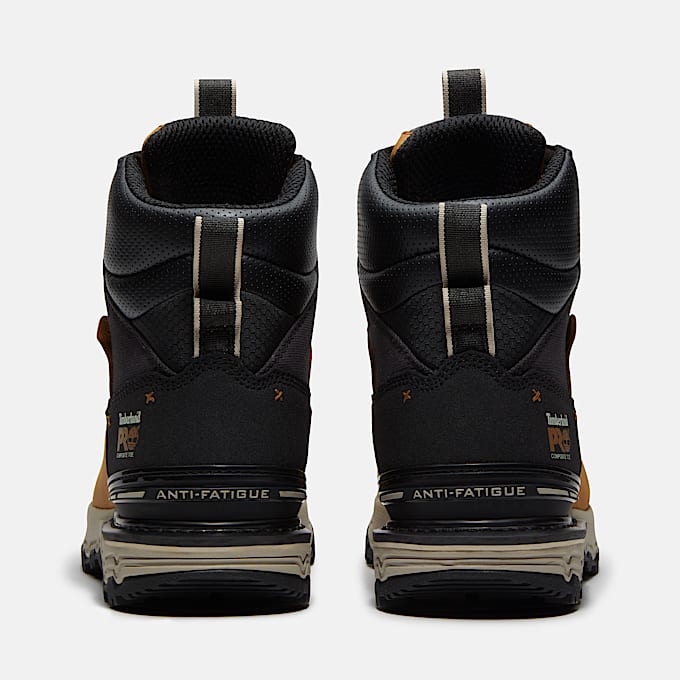 Mens Boondock Ultralight CSA 6 CompositeToe Waterproof Work Boot TBL Wheat FullGrainBlack ALT5