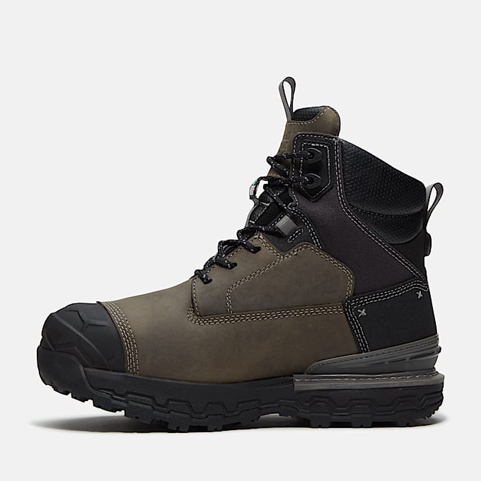 Mens Boondock Ultralight CSA 6 CompositeToe Waterproof Work Boot TBL Grey FullGrainBlack ALT6