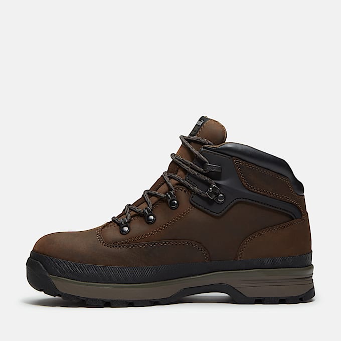 Mens Timberland PRO Euro Hiker XD Mid Boot TBL Brown FullGrain ALT6