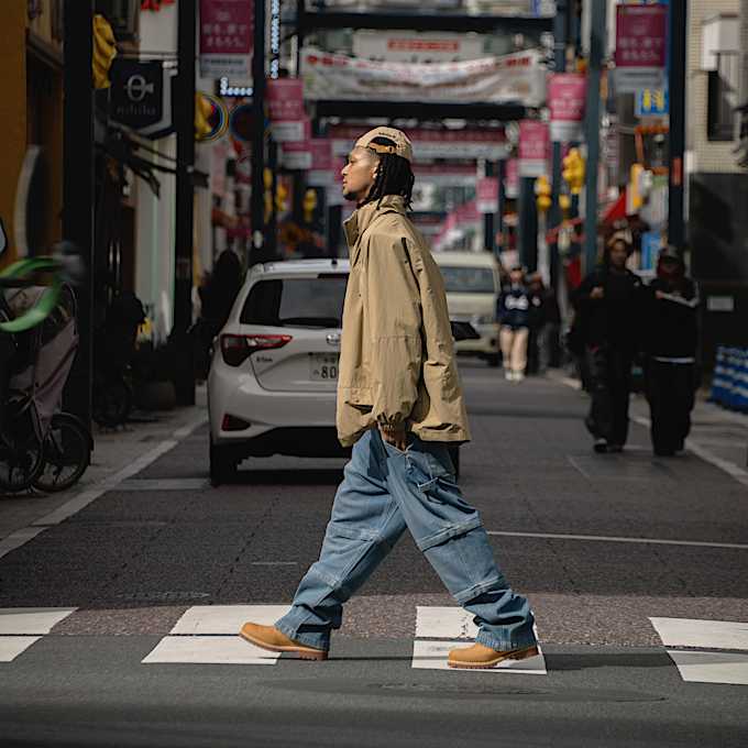 Timberland x BEAMS Denim Carpenter ZipOff Pant TBL Light Wash ALTA