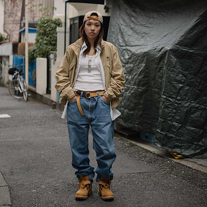 Timberland x BEAMS Denim Carpenter ZipOff Pant TBL Light Wash ALTB