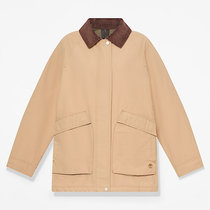 Womens Wenham WaterRepellent Insulated Barn Coat TBL Earth Brown HERO