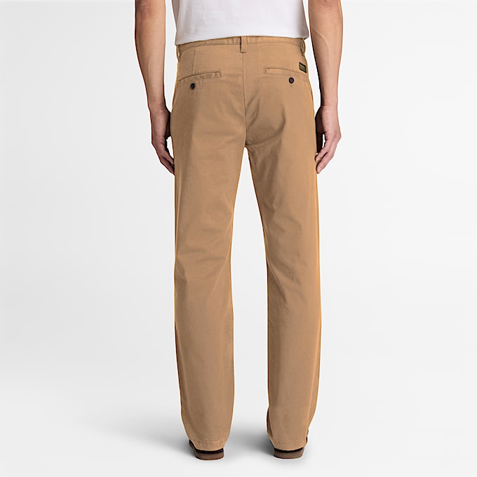 Mens Topsfield Straight Twill Chino Pant TBL Earth Brown ALT8