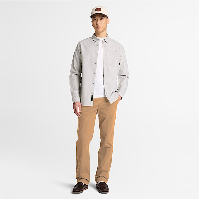 Mens Topsfield Straight Twill Chino Pant TBL Earth Brown ALT2