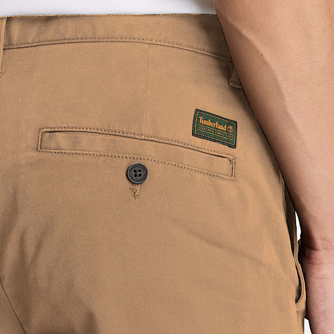 Mens Topsfield Straight Twill Chino Pant TBL Earth Brown ALT3