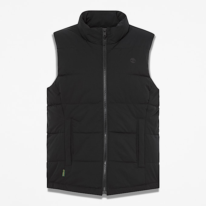 Womens Water Repellent Puffer Vest TBL Black HERO