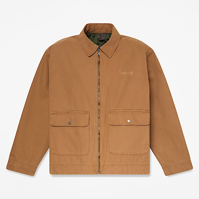 Mens Canvas Jacket TBL Dark Wheat HERO