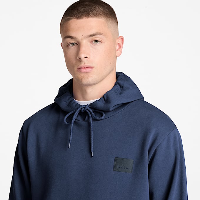 Mens Silicon Badge Hoodie TBL Dark Navy ALT3