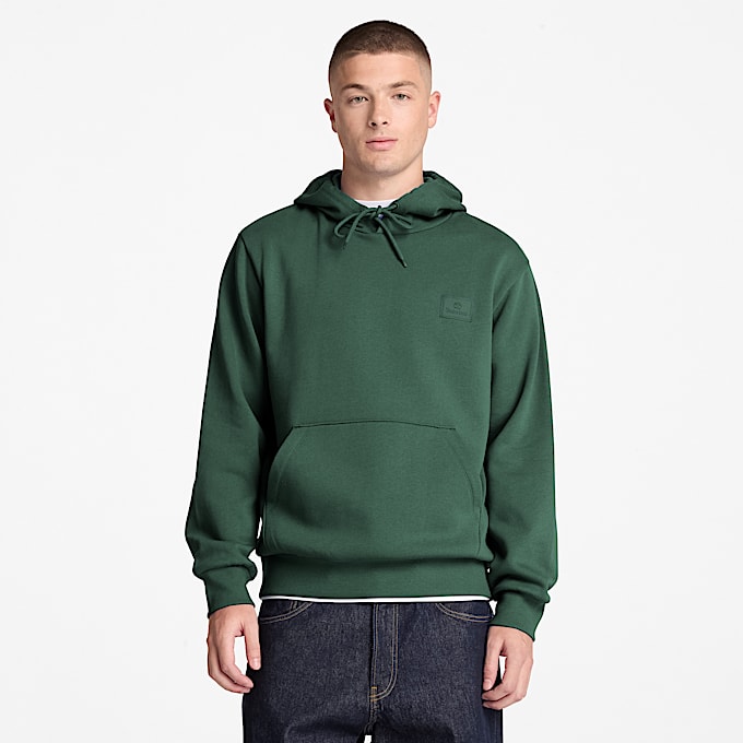 Mens Silicon Badge Hoodie TBL Sycamore ALT1