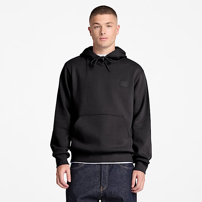Mens Silicon Badge Hoodie TBL Black ALT1