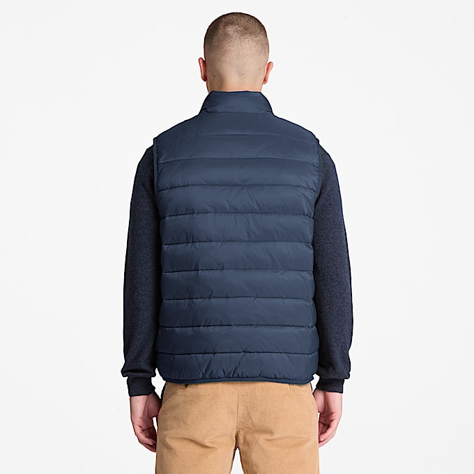 Mens Lightweight Puffer Vest TBL Dark Sapphire ALT8